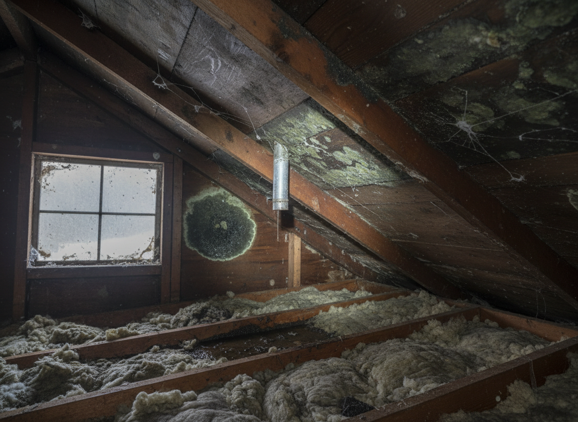 How Winter Rains Create Hidden Mold in Montrose Attics
