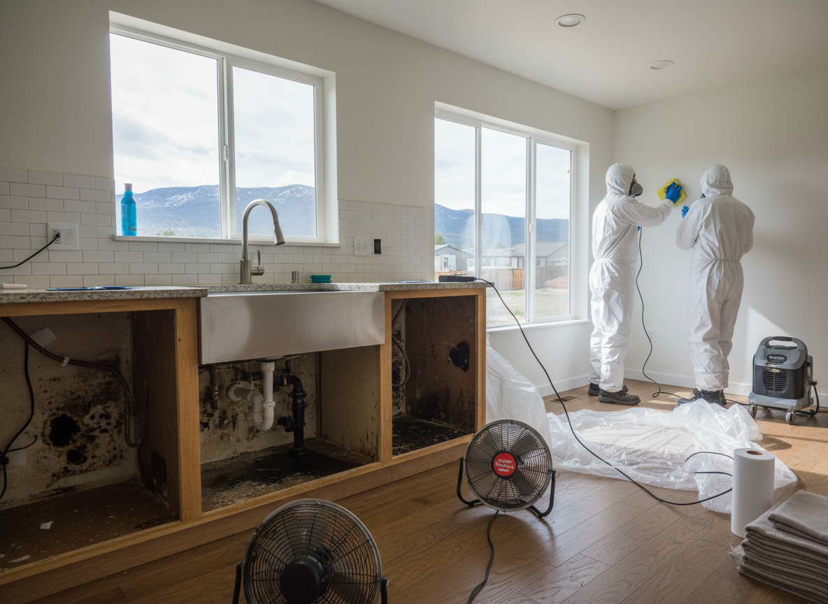 Preventing Mold After Plumbing Leaks in Montrose Kitchens
