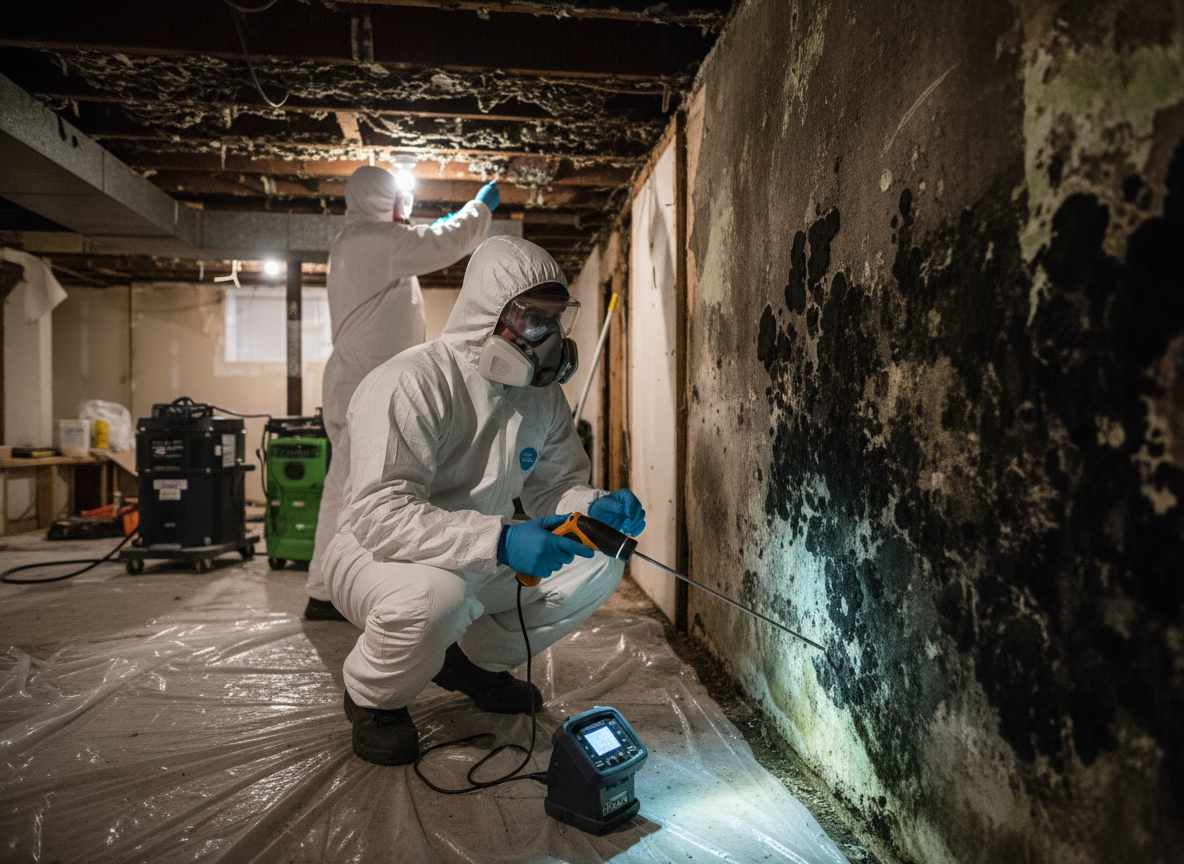 black mold inspection in Montrose