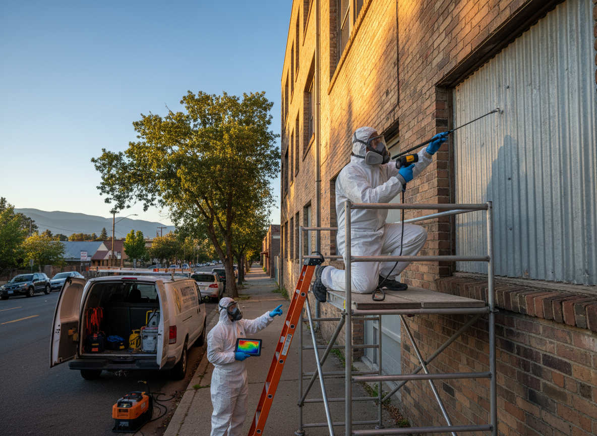 Commercial mold inspection in Montrose