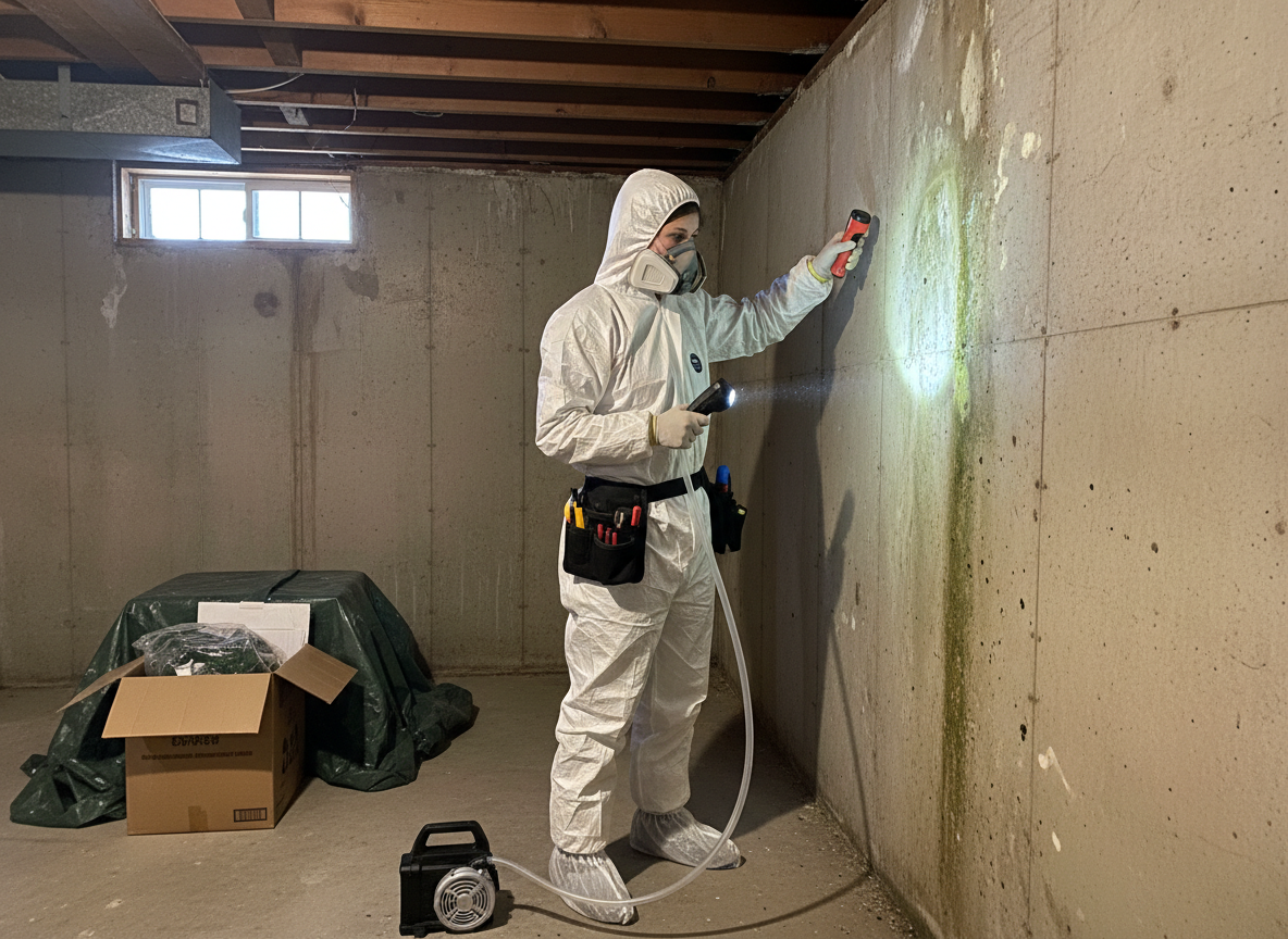 Home mold inspection in Montrose