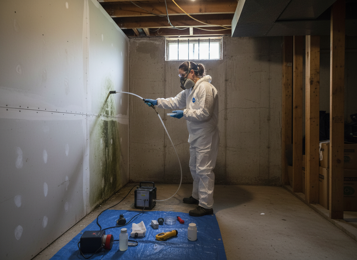 Residential mold testing in Montrose